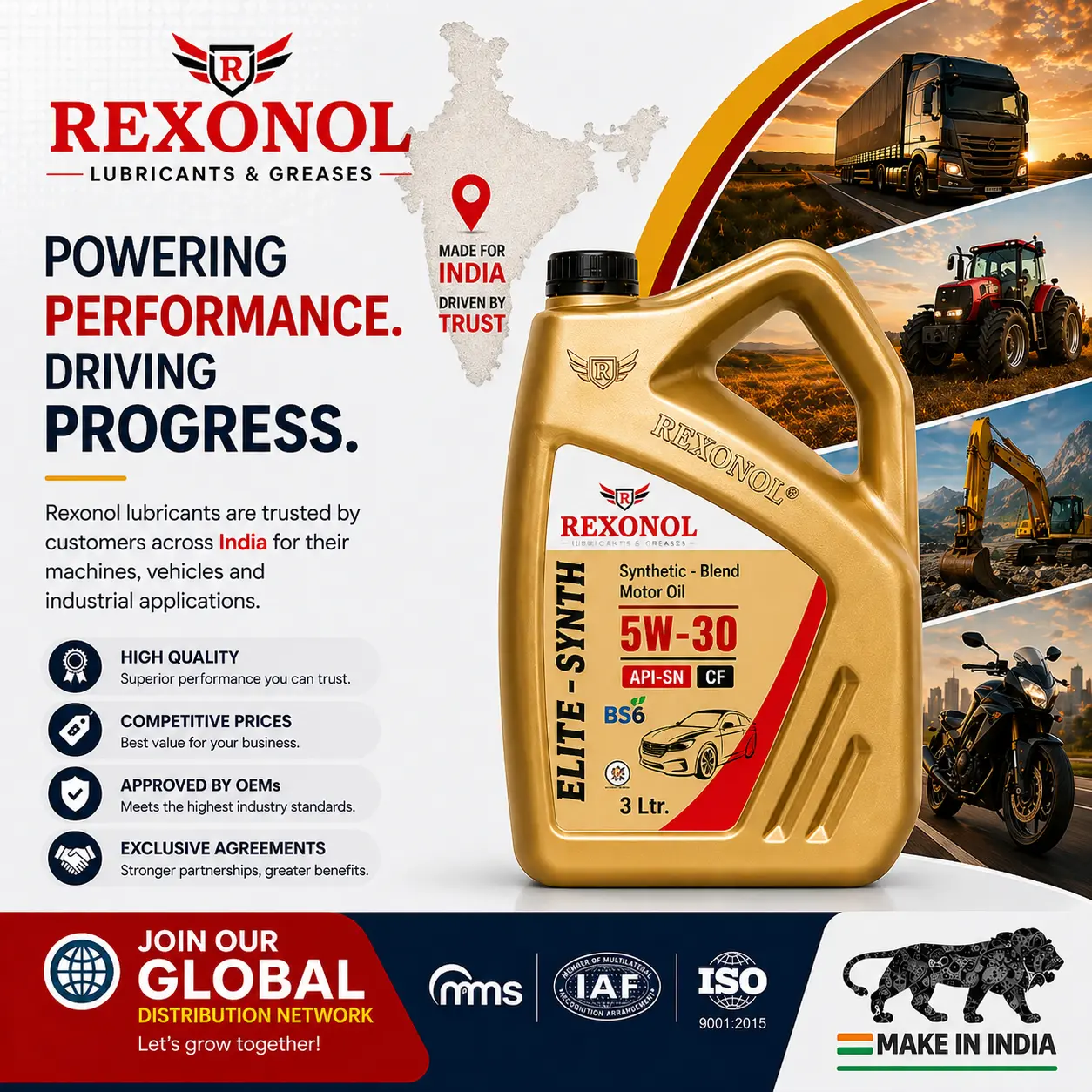 About Rexenol Lubricants
